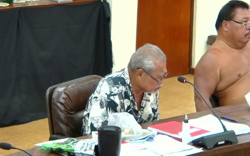 Yap State 11th Legislature: 6th Session Day, 4th Regular Session 2026